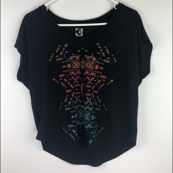 Billabong Tops - Billabong Southwest Aztec Crop Tee